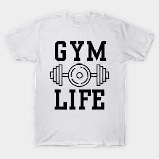 Gym Life Barbell Fitness Set T-Shirt